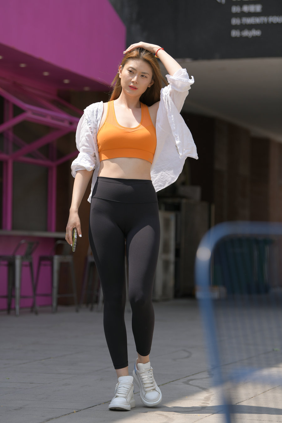 图片[1]-自信的瑜伽裤女孩J3670 712P-14.9GB-巴卡街拍