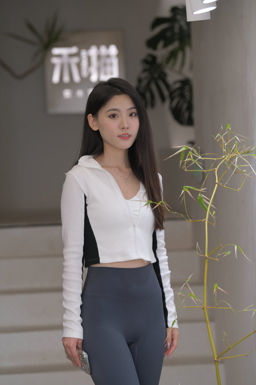 图片[1]-好漂亮的瑜伽裤女孩 J3431 621P-13.4GB-巴卡街拍