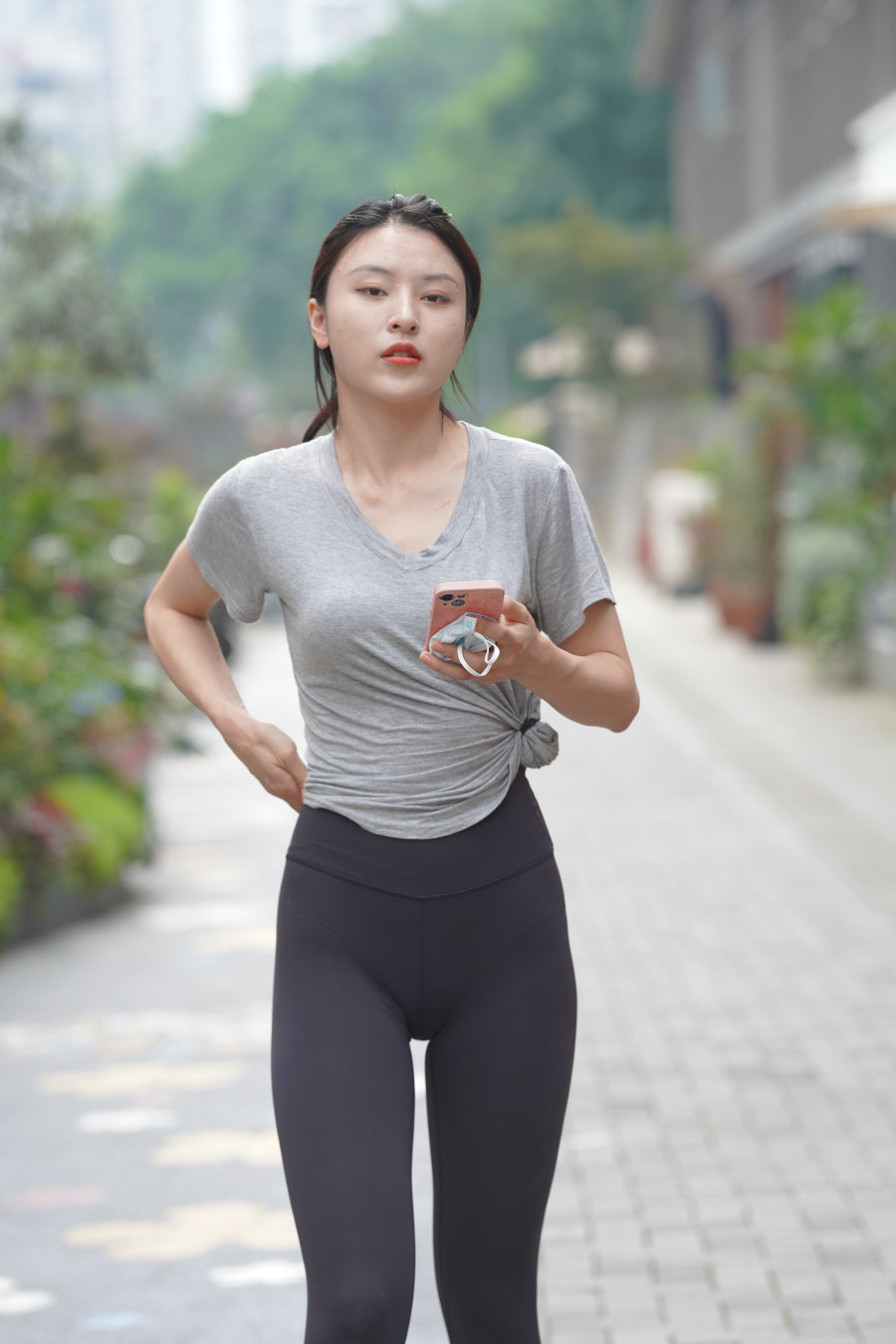 图片[1]-户外运动的瑜伽裤女孩J3008 845P2V-22.9GB-巴卡街拍