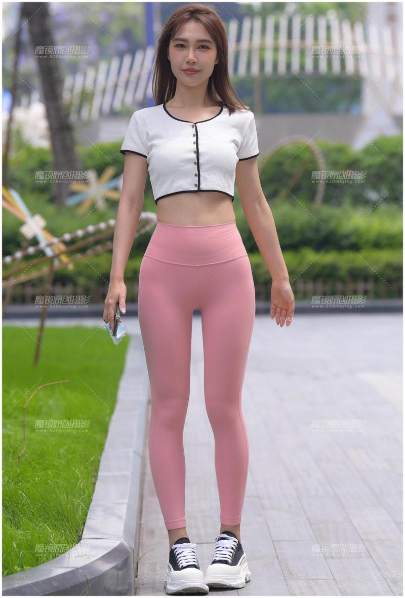 图片[4]-街拍粉色瑜伽裤女孩J2900 645P1V-20.7GB-巴卡街拍