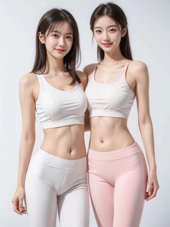 图片[18]-AI瑜伽裤清纯妹子系列图-巴卡街拍