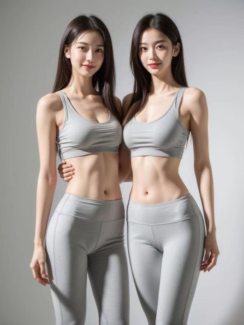 图片[9]-AI瑜伽裤清纯妹子系列图-巴卡街拍